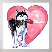 Husky Valentine's Day