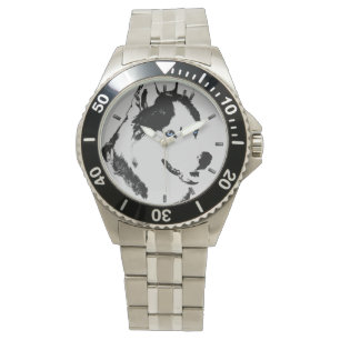Husky Watch Siberian Husky Malamute Wrist Watch