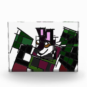 Husky winter  photo block