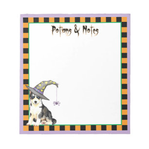 Husky Witch Notepad