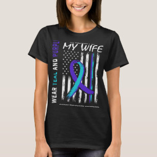 Husnd In Memory Of Wife Suicide Awareness Preventi T-Shirt
