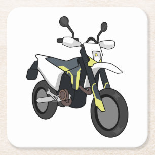 Husqvarna 701 simple style square paper coaster