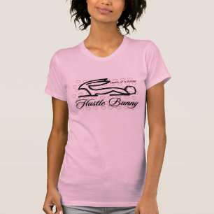 Hustle Bunny Clothing's Heart of a Hustler logo T-Shirt