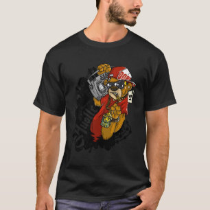 Hustle Hard Hip Hop Teddy Bear Gangster Rap Get Mo T-Shirt