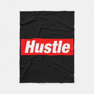 Hustle Hip Hop Rap Rapper Freestyle Break Dance Bb Fleece Blanket