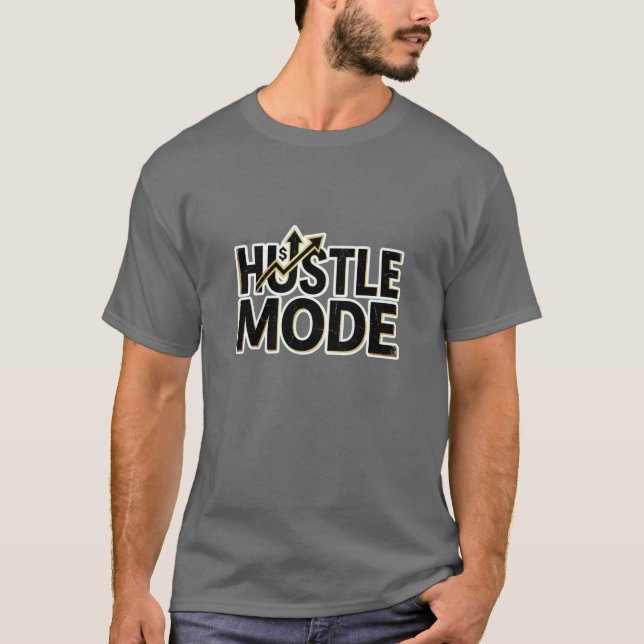 Hustle Mode Money Mindset Logo Tee (Front)