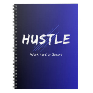 Hustle Spiral Photo Notebook