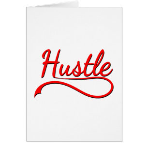 Hustle Typography Art