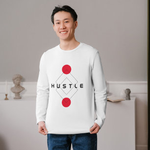 Hustle Typography T-Shirt