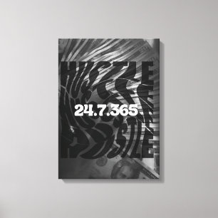 Hustle wall art