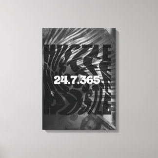 Hustle wall art