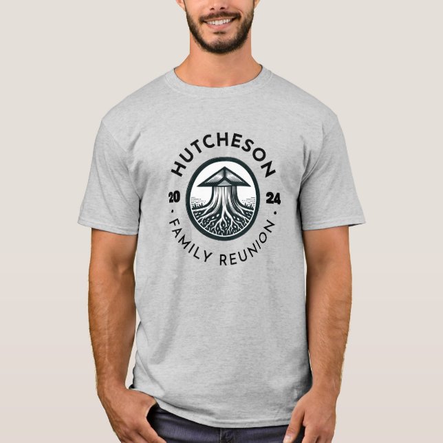 Hutcheson Family Reunion 2024 T-shirt (Front)