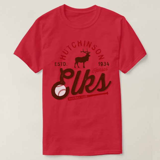 Hutchinson Elks T-Shirt (Design Front)