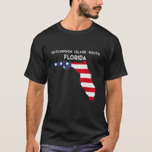 Hutchinson Island South Florida USA State America T-Shirt