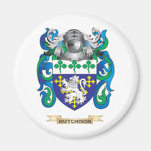 Hutchison Coat of Arms (Family Crest) Magnet