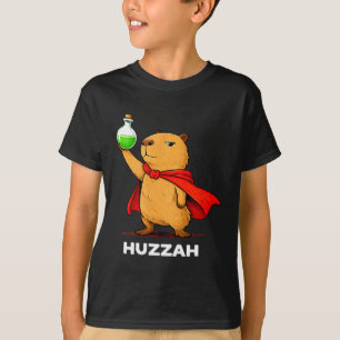 Huzzah capybara alchemist funny potion meme novelt T-Shirt