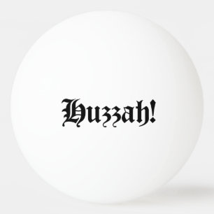 Huzzah! {Mediaeval Typography} Ping Pong Ball