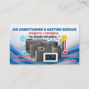 HVAC Business Cards