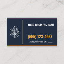 HVAC Business Cards, Custom Name & Phone