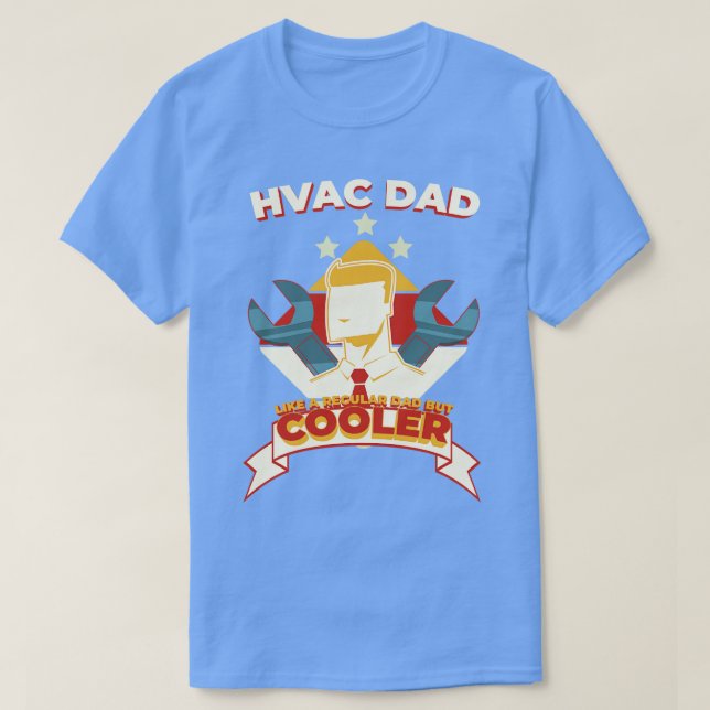 HVAC Dad T-Shirt (Design Front)