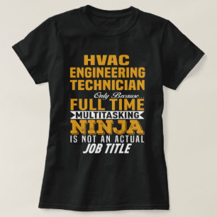 HVAC Engineering Technician T-Shirt