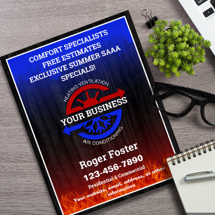 HVAC Heating and Air Flyer