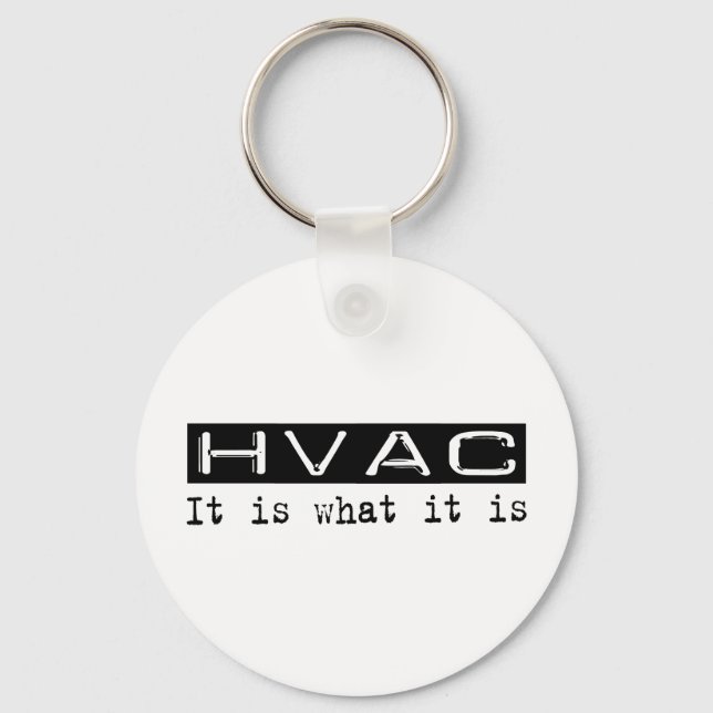 HVAC It Is Key Ring (Front)