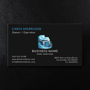 HVAC Services Business Card
