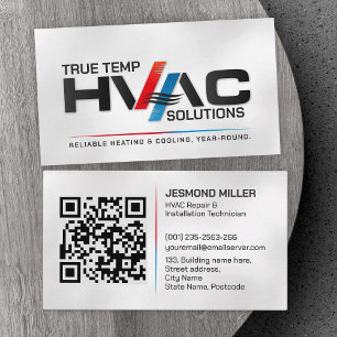 HVAC Services  Business Card