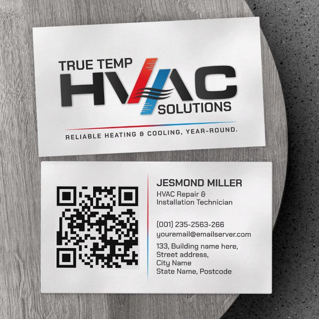 HVAC Services  Business Card (Creator Uploaded)