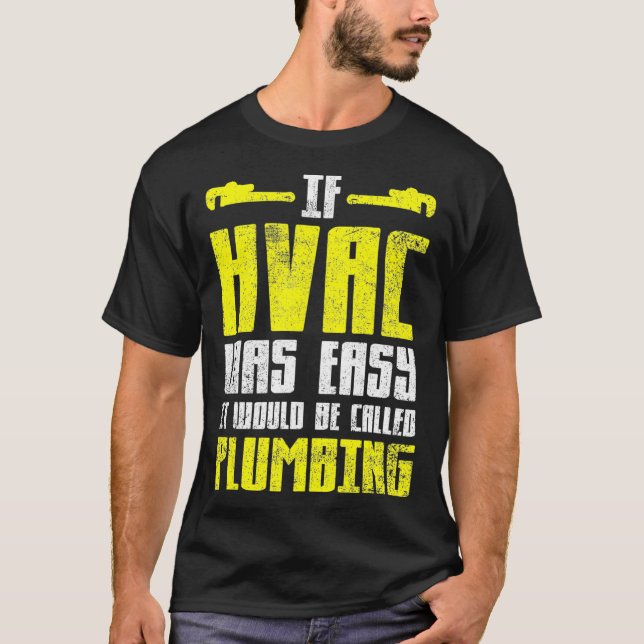 HVAC Tech HVAC Technician Vintage  T-Shirt (Front)