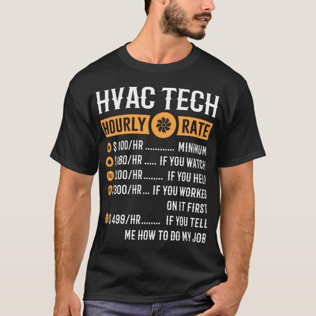 Hvac Tech Thnh T-Shirt (Front)