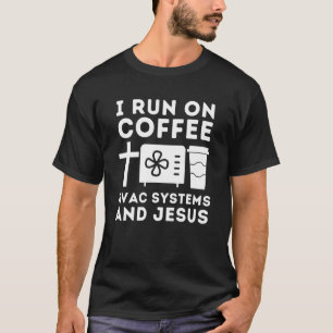 Hvac Technician Air Conditioner Repairing   Coffee T-Shirt