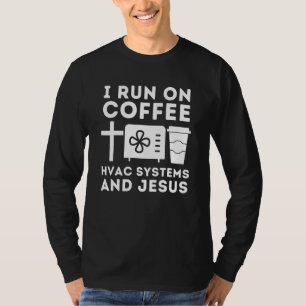Hvac Technician Air Conditioner Repairing Coffee T-Shirt