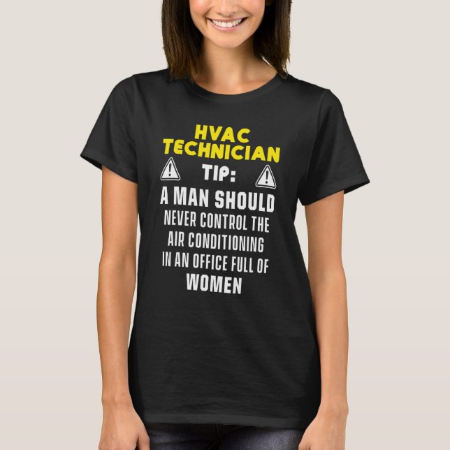 Hvac Technician  Hvac Tech  1 T-Shirt (Front)