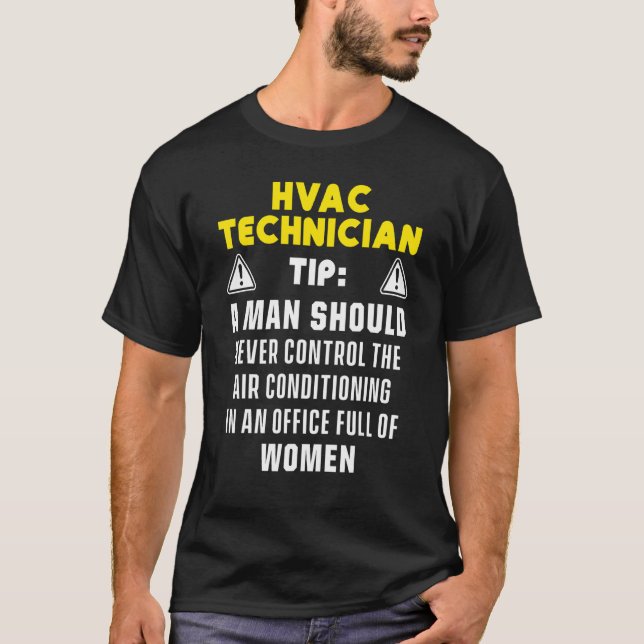 Hvac Technician  Hvac Tech  1 T-Shirt (Front)