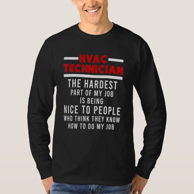 Hvac Technician  Hvac Tech  44 T-Shirt (Front)