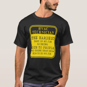 Hvac Technician Hvac Tech 50 T-Shirt