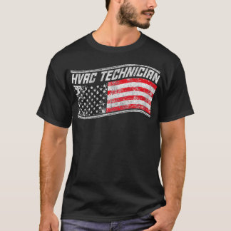 HVAC Technician Instructing Funny HVAC Tech Premiu T-Shirt