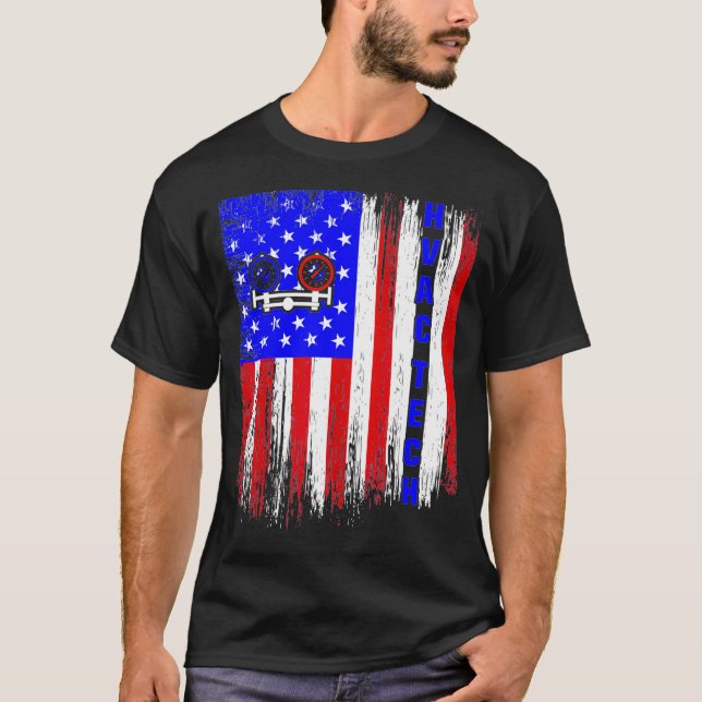 HVAC Technician Knowledge Funny HVAC Tech  T-Shirt (Front)
