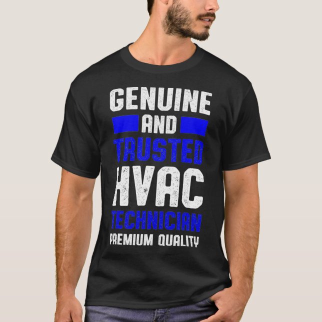 HVAC Technician Trust Funny HVAC Tech  T-Shirt (Front)