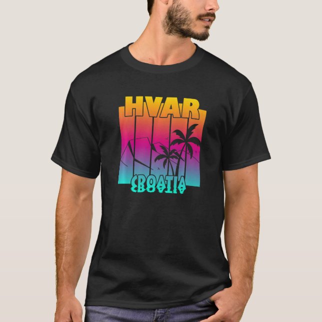 Hvar Croatia T-Shirt (Front)
