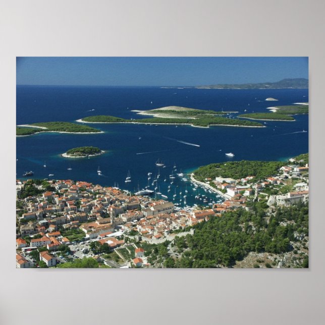 Hvar Pakleni otoci Hrvatska Poster (Front)