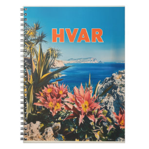 Hvar vintage notebook
