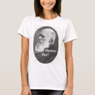 Hw-darwin, Happy Darwin Day! T-Shirt