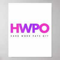 Hw Hard Work Pays Off Pastel Motivational