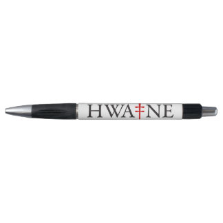 HWA-NE logo pen for events, white 6/25