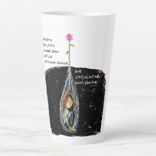 HWJ You've Been Planted Latte Mug