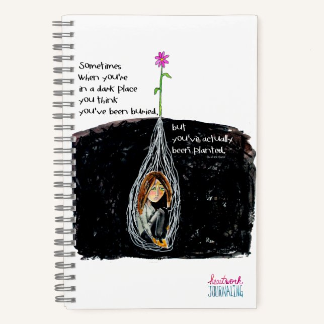 HWJ You've been Planted Spiral Notebook (Front)