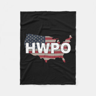 Hwpo Hard Work Pay Off Motivation Workout Shirt Fleece Blanket
